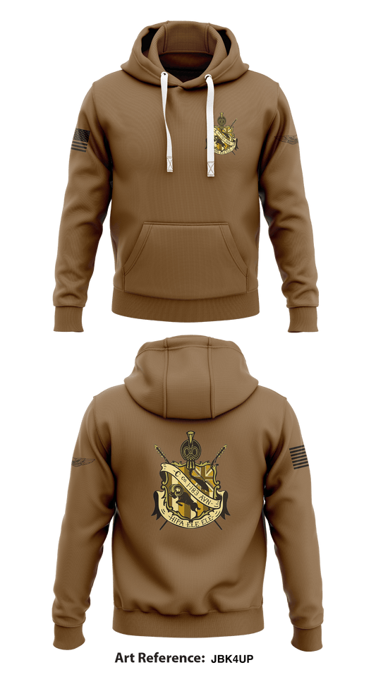 C.Co.1-183rd AVN REGT Store 1 Core Men's Hooded Performance Sweatshirt - jbk4up