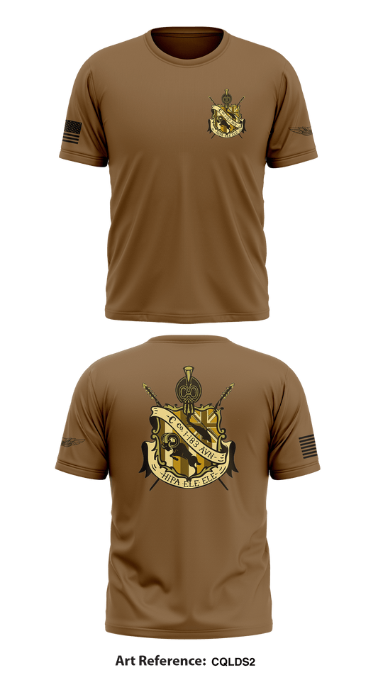 C.Co.1-183rd AVN REGT Store 1 Core Men's SS Performance Tee - CqLDS2