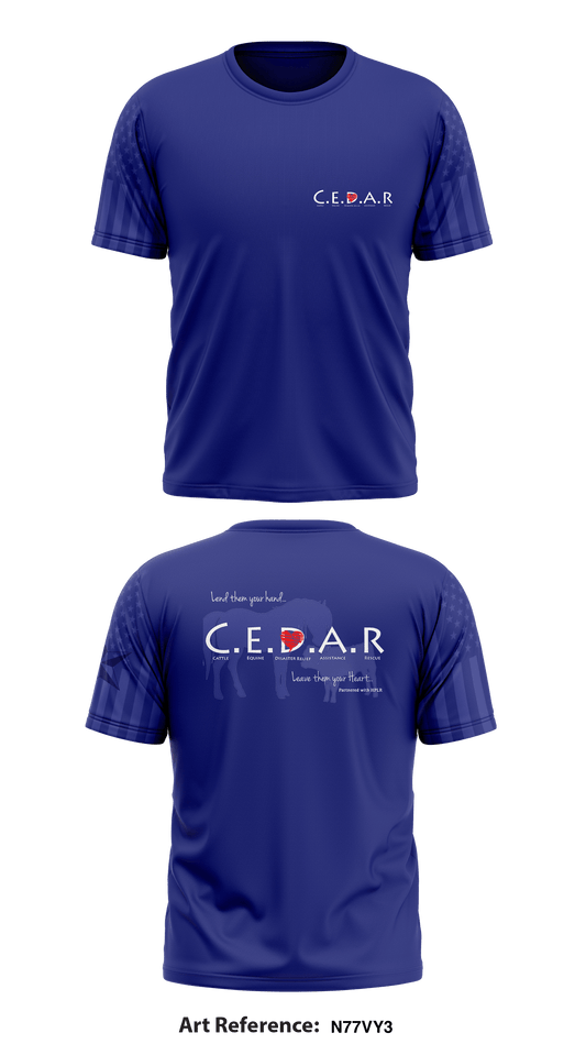C.E.D.A.R Store 1 Core Men's SS Performance Tee - n77Vy3