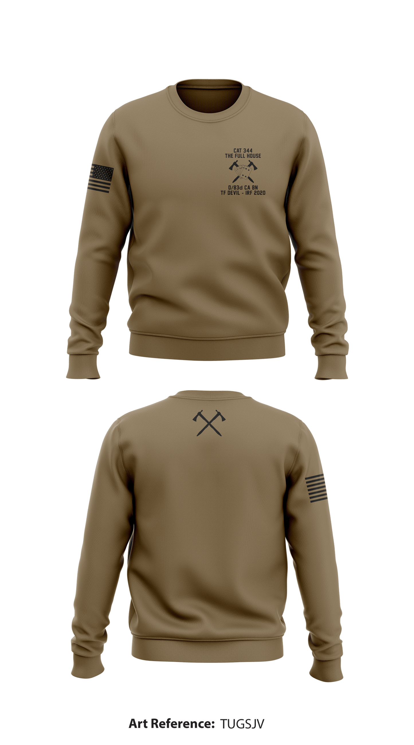 Performance brush store logo crewneck sweatshirt