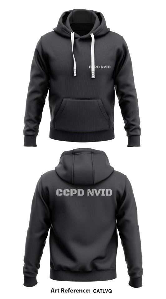 CCPD NVID Store 1  Core Men's Hooded Performance Sweatshirt - cATLVQ