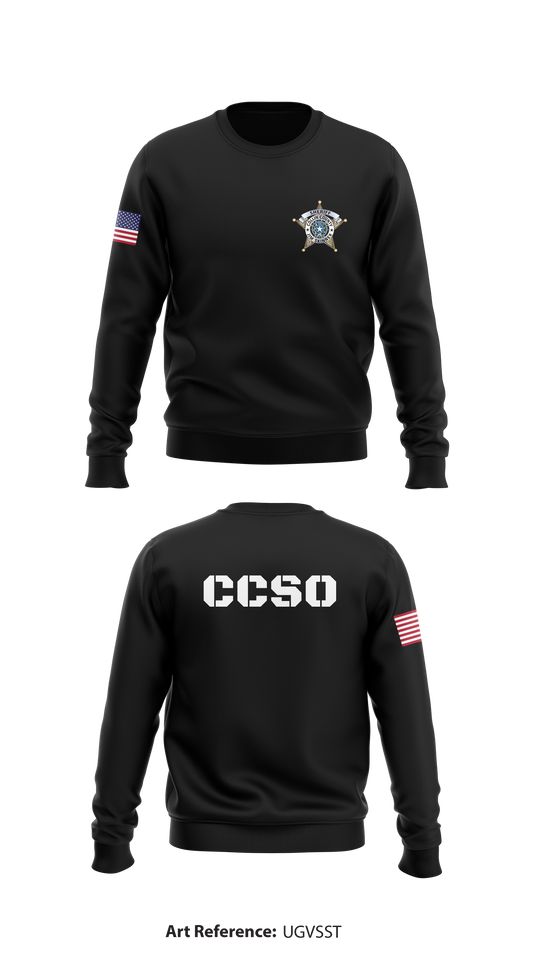CCSO Core Men's Crewneck Performance Sweatshirt - ugVsSt