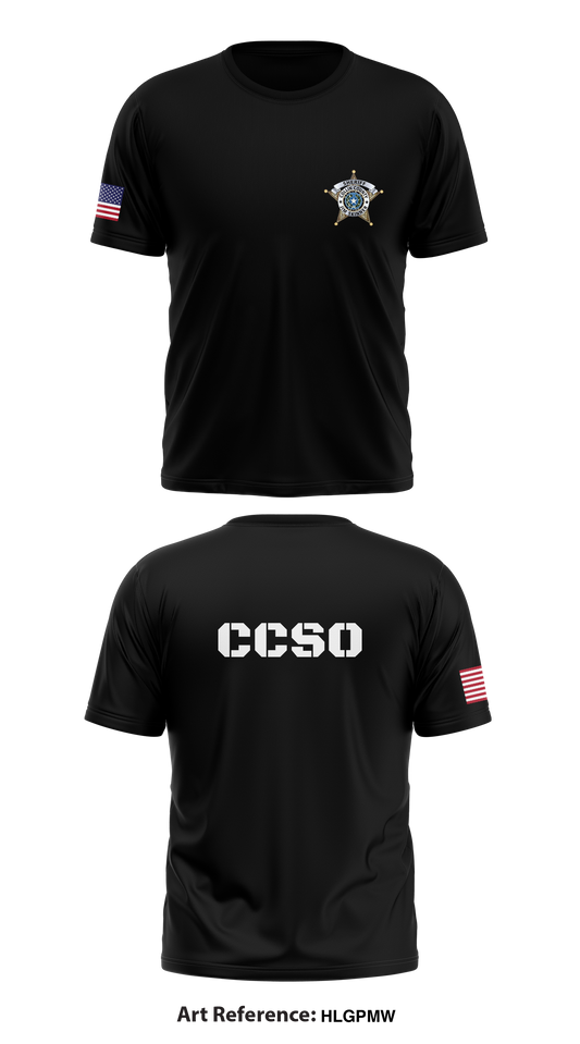 CCSO Core Men's SS Performance Tee - HLGPMw