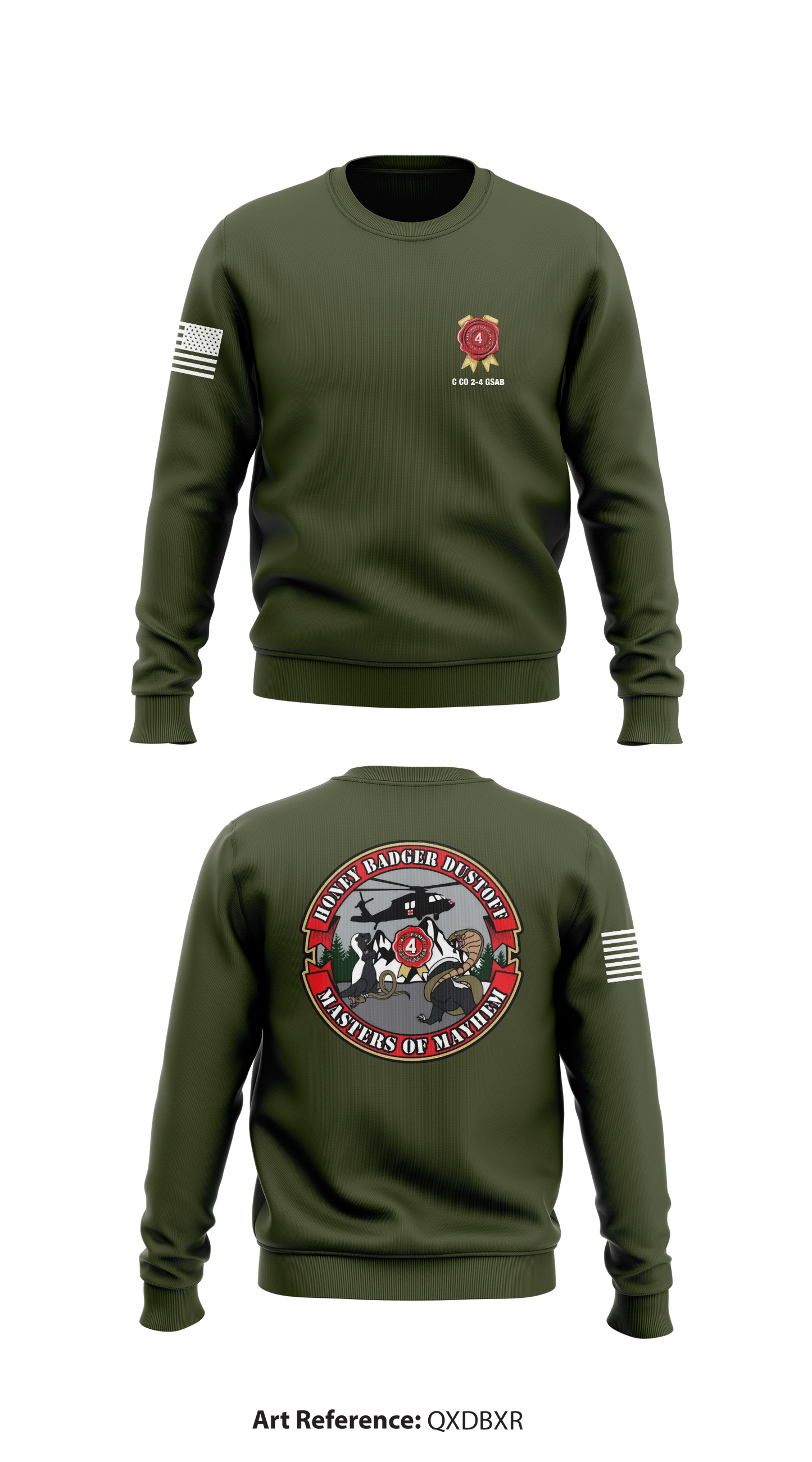C Co 2-4 GSAB Core Men's Crewneck Performance Sweatshirt - qxdBxr