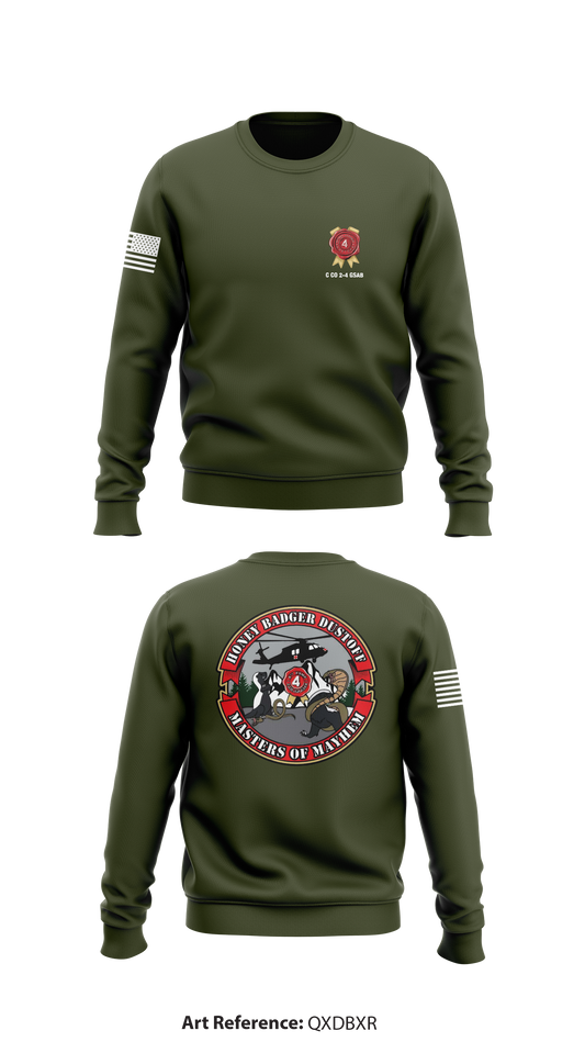 C Co 2-4 GSAB Core Men's Crewneck Performance Sweatshirt - qxdBxr