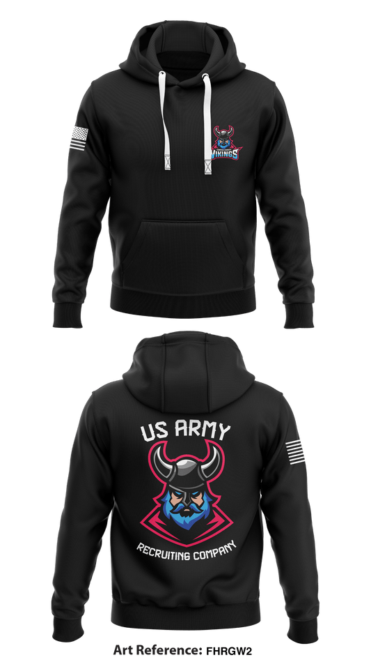 CORPUS CHRISTI US ARMY RECRUITING COMPANY Store 1 Core Men's Hooded Performance Sweatshirt - fhRgW2