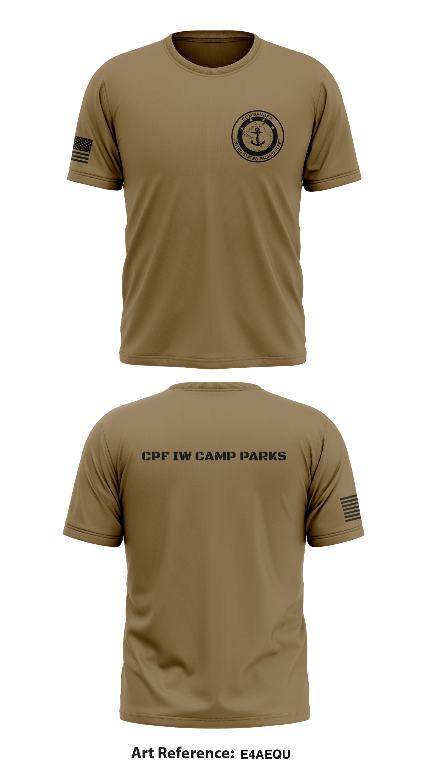 CPF IW CAMP PARKS Store 1 Core Men's SS Performance Tee - E4aEQU