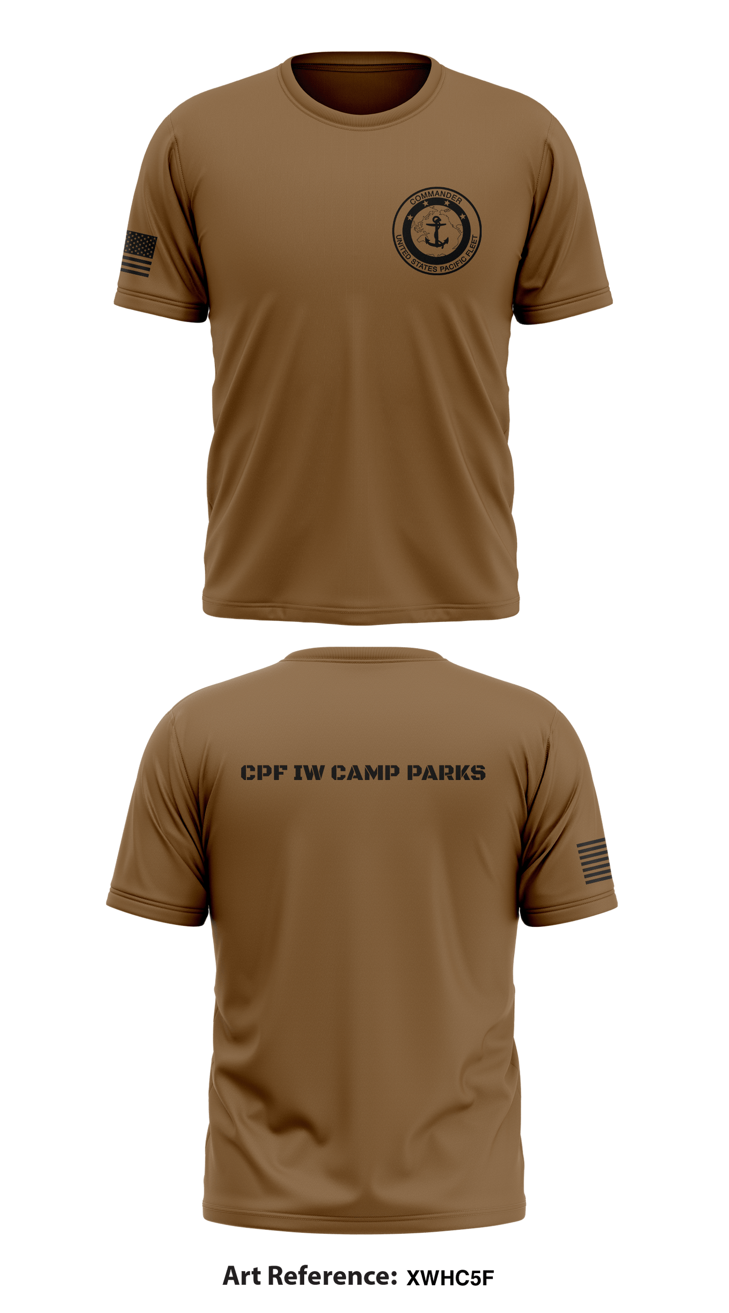 CPF IW CAMP PARKS Store 1 Core Men's SS Performance Tee - XWhc5F