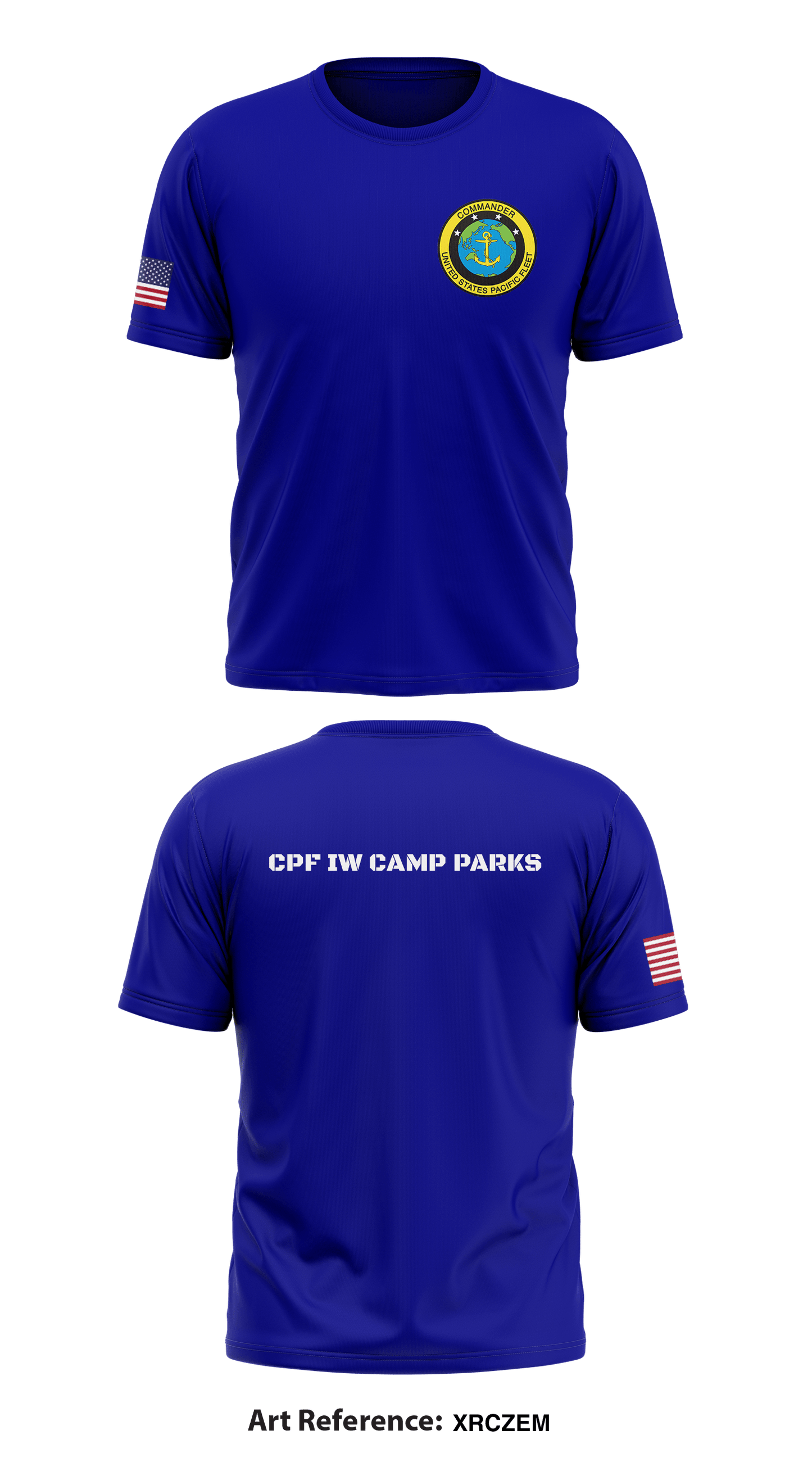 CPF IW CAMP PARKS Store 1 Core Men's SS Performance Tee - XrcZEM