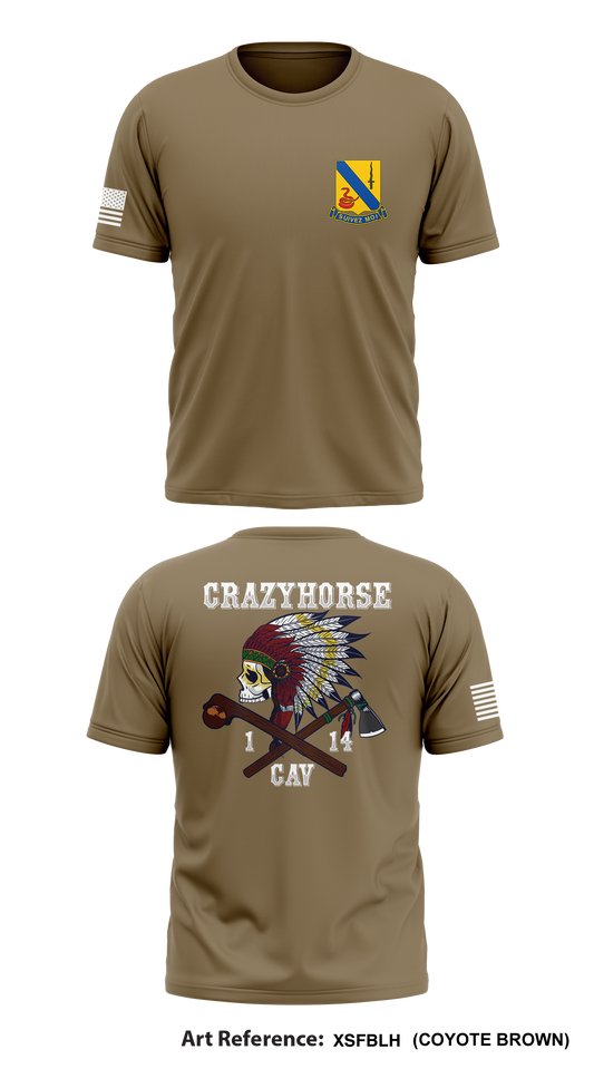 C TRP, 1-14 CAV, 1-2 SBCT Store 1 Core Men's SS Performance Tee - XsFBLH
