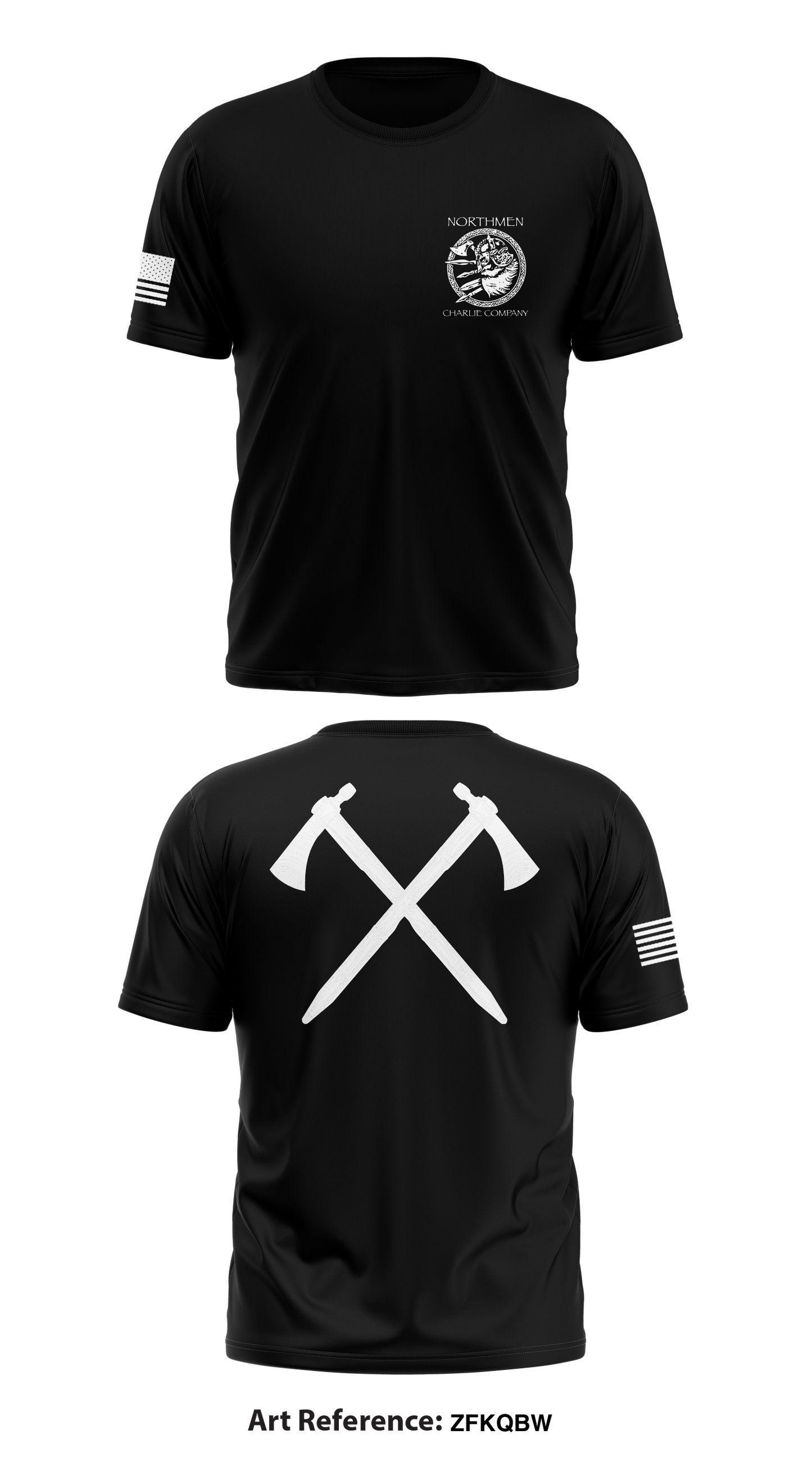 Charlie company, 92nd CA BN Store 1 Core Men's SS Performance Tee - zfkqbw