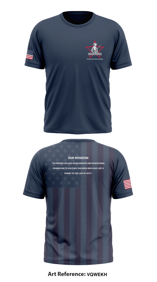 Children of Fallen Patriots Store 1 Core Men's SS Performance Tee - VqWEkH