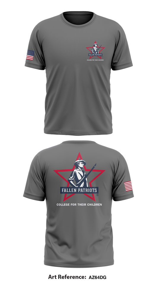 Children of Fallen Patriots Store 1 Core Men's SS Performance Tee - AZ64DG