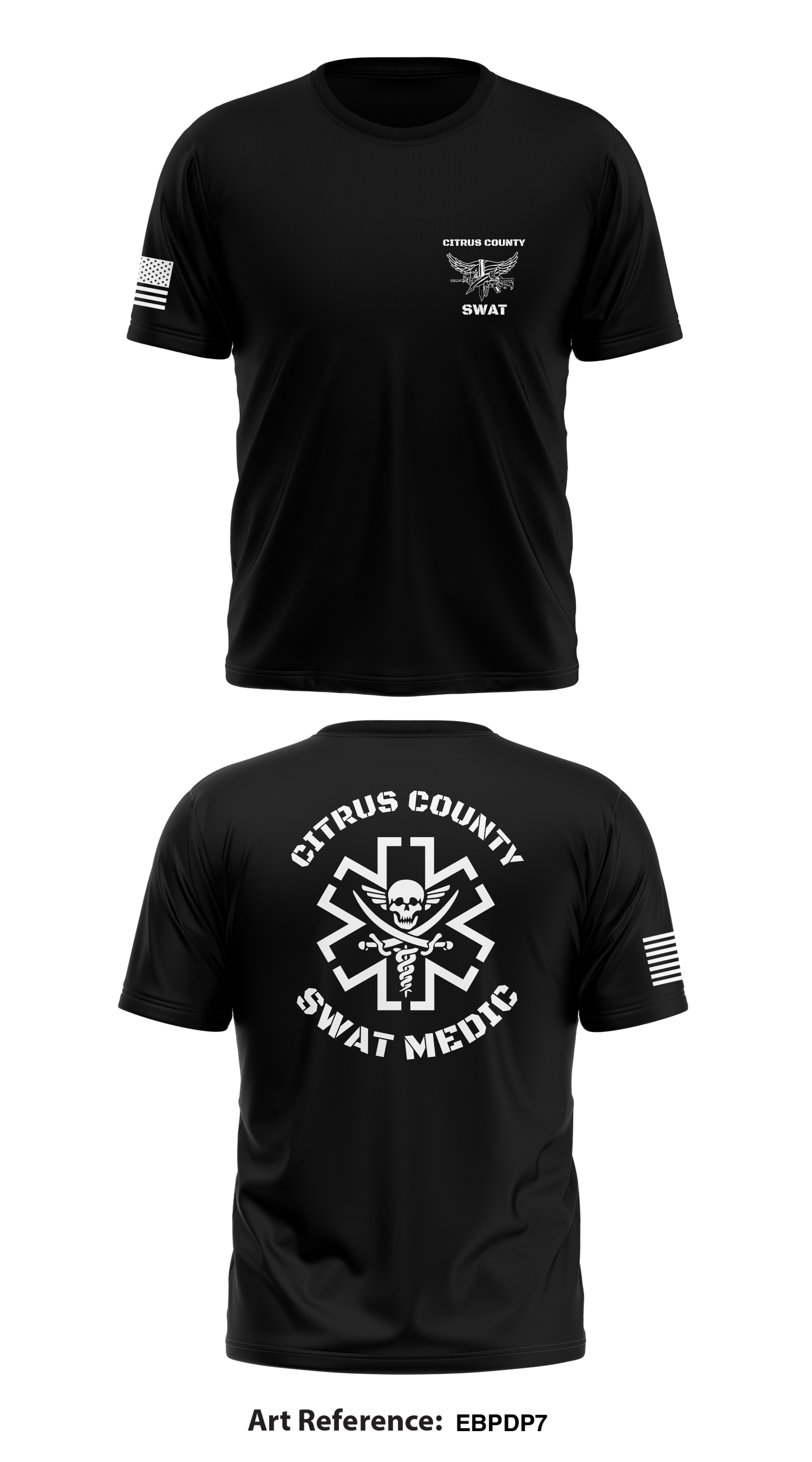 Citrus County Sheriff’s Office Store 1 Core Men's SS Performance Tee - ebPDp7