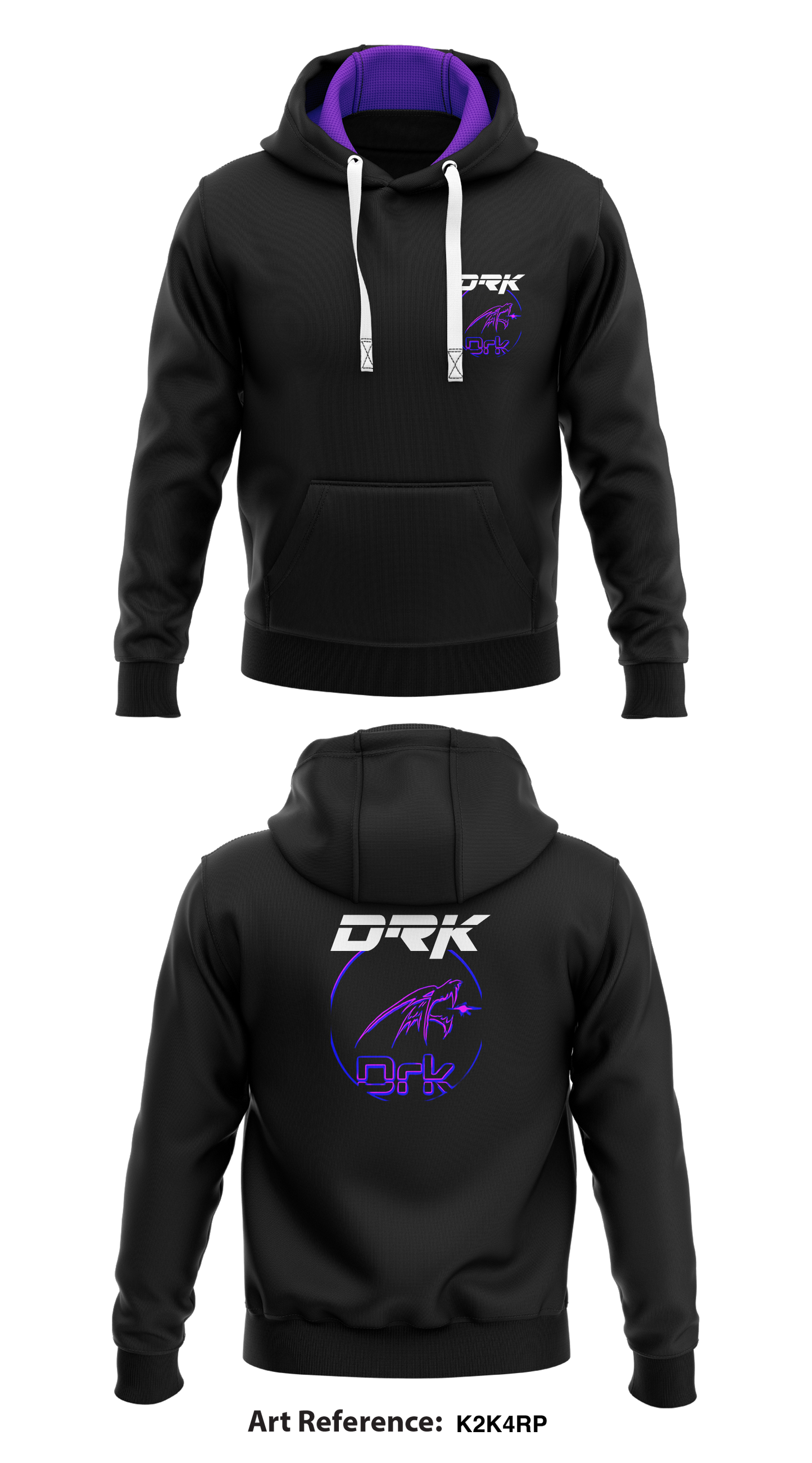 Clan Merch Store 1 Core Men's Hooded Performance Sweatshirt - K2k4rp