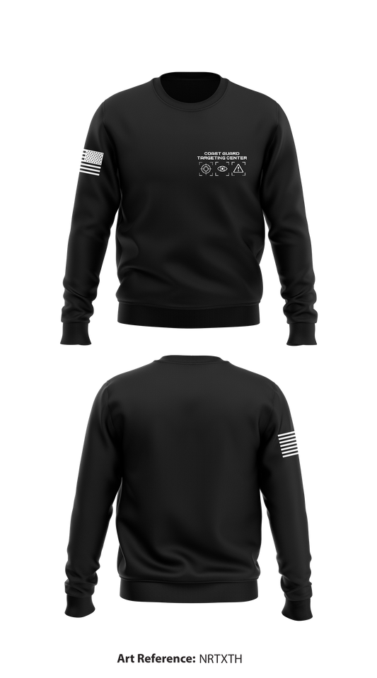Coast Guard Targeting Center Store 1 Core Men's Crewneck Performance Sweatshirt - NrTxTH