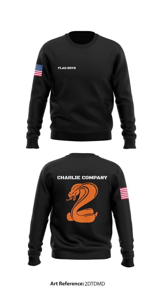 Cobra Company Store 1 Core Men's Crewneck Performance Sweatshirt - 2dTdMD