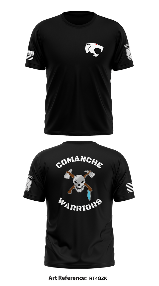 Comanche Compny 2-87 IN Store 1 Core Men's SS Performance Tee - rT4gZk