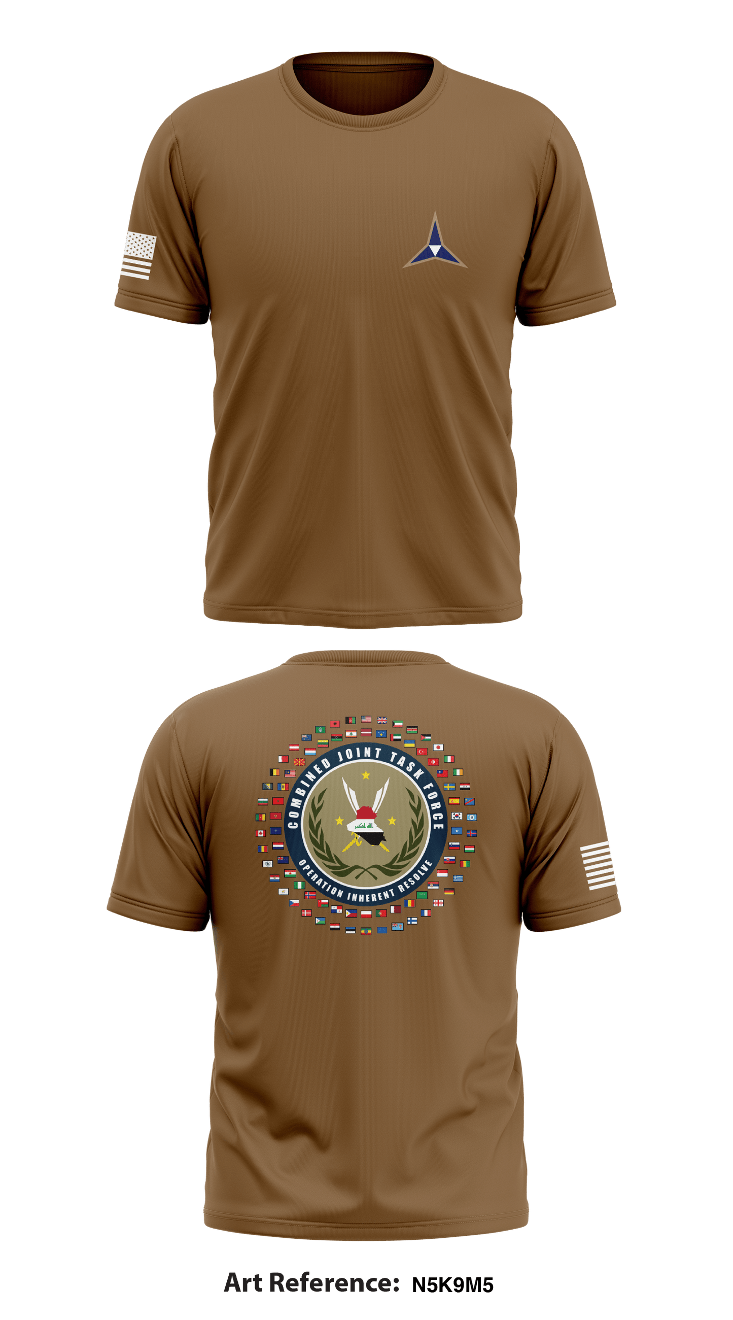 Combined Joint Task Force-Operation Inherent Resolve Store 1 Core Men's SS Performance Tee - n5K9M5