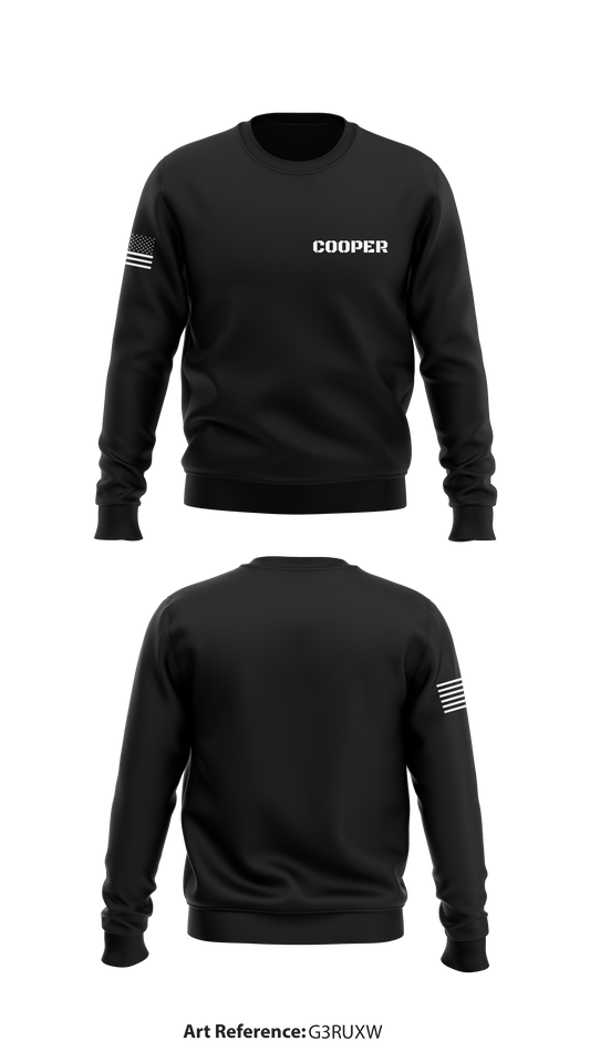 Cooper Store 1 Core Men's Crewneck Performance Sweatshirt - G3rUXW