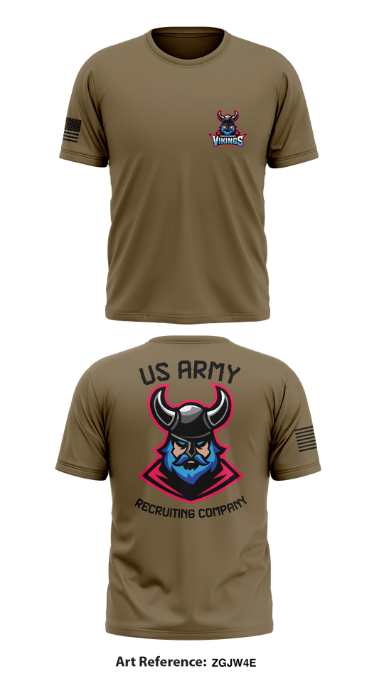 CORPUS CHRISTI US ARMY RECRUITING COMPANY Store 1 Core Men's SS Performance Tee - ZGjW4E