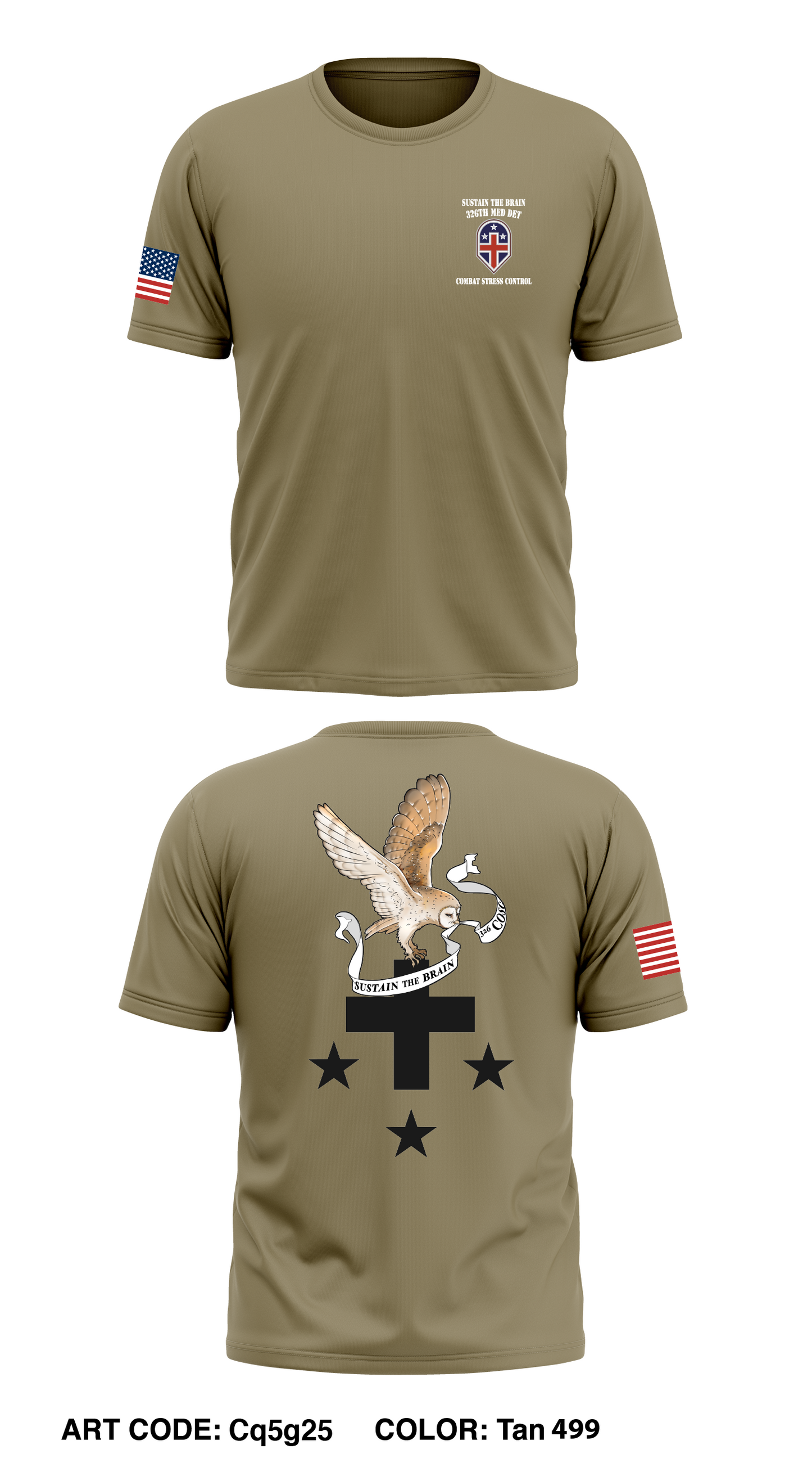326th COSC FORWARD Core Men's SS Performance Tee - Cq5g25