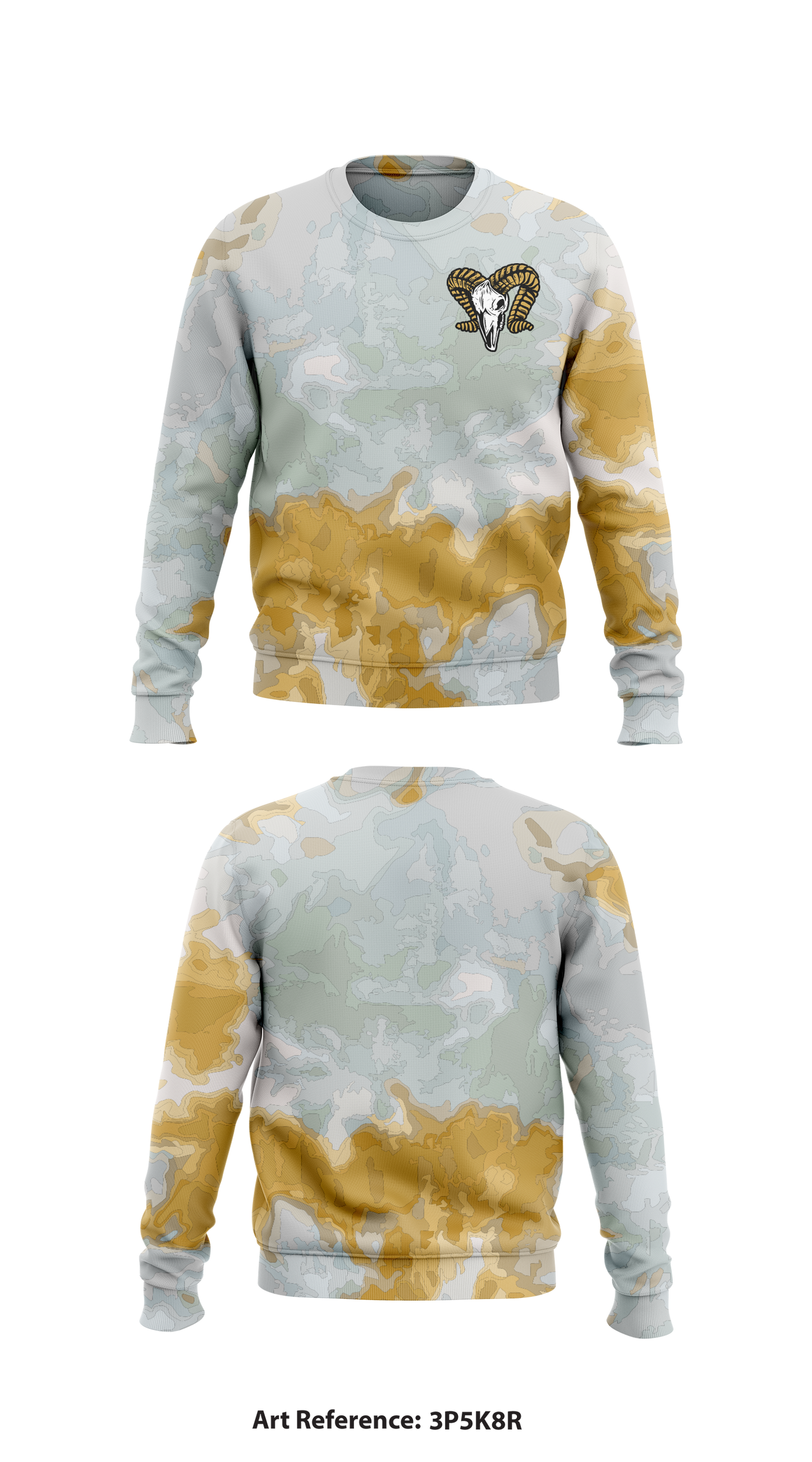 Charger Co, 1-77 AR Core Men's Crewneck Performance Sweatshirt - 3P5k8r