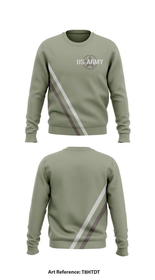 All Army Sports Running Team Store 1 Core Men's Crewneck Performance Sweatshirt - T8HTDt