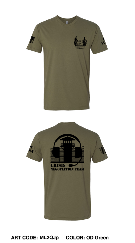 Crisis Negotiation Team Comfort Unisex Cotton SS Tee - ML2QJp