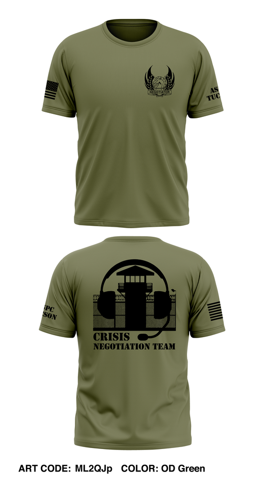 Crisis Negotiation Team Core Men's SS Performance Tee - ML2QJp