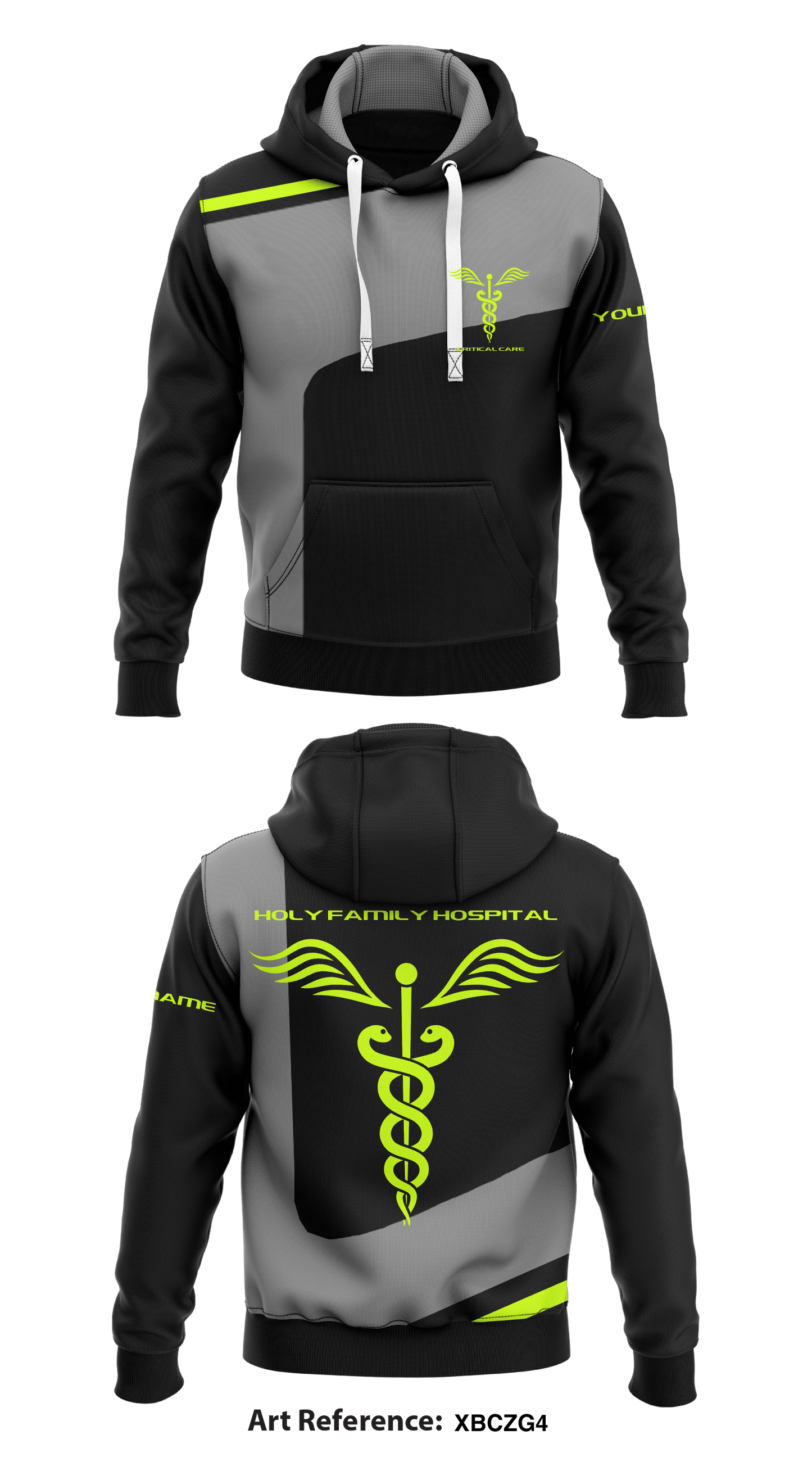 Critical Care Store 1  Core Men's Hooded Performance Sweatshirt - xBcZG4