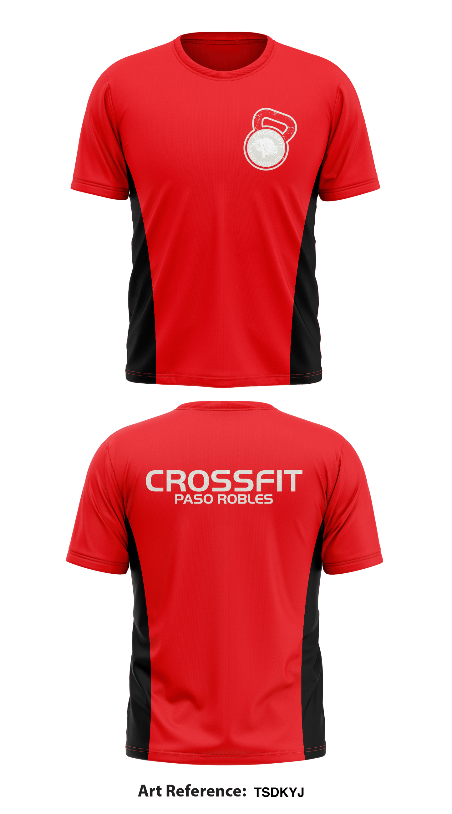 CrossFit Paso Robles Store 1 Core Men's SS Performance Tee - tSdkYj