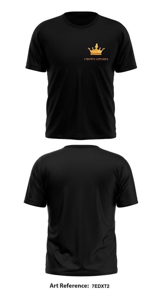 Crown Apparel Store 1 Core Men's SS Performance Tee - 7edxt2