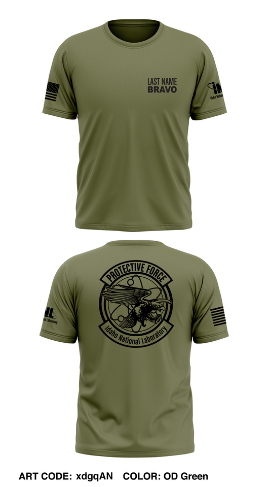 CUSTOM D.O.E. TRF-100 Store 1 Core Men's SS Performance Tee - xdgqAN
