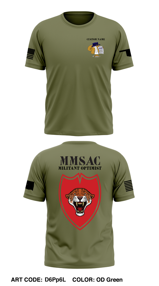 CUSTOM - MMSAC Core Men's SS Performance Tee - D6Pp6L