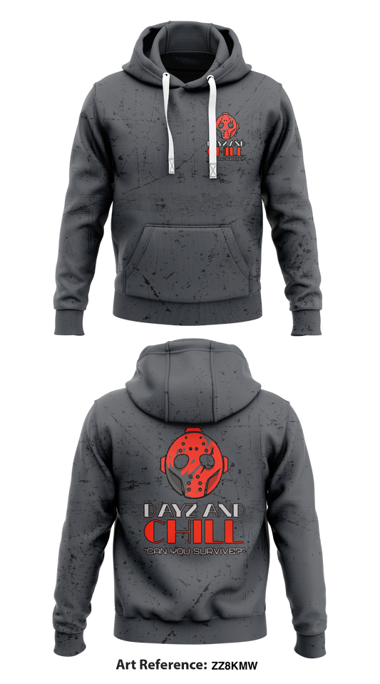 DAYZ and CHILL Store 1  Core Men's Hooded Performance Sweatshirt - zZ8kMW