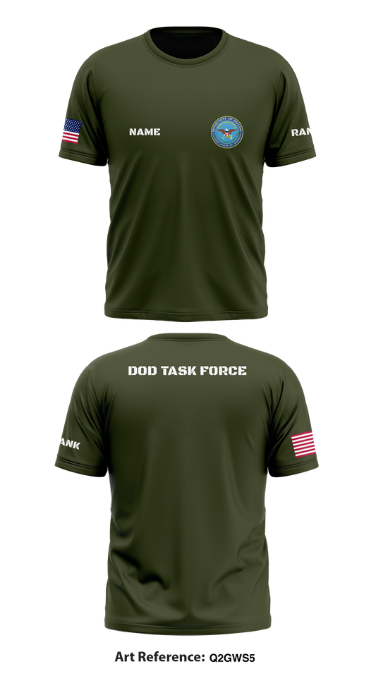 DOD Task Force Store 1 Core Men's SS Performance Tee - Q2GWs5