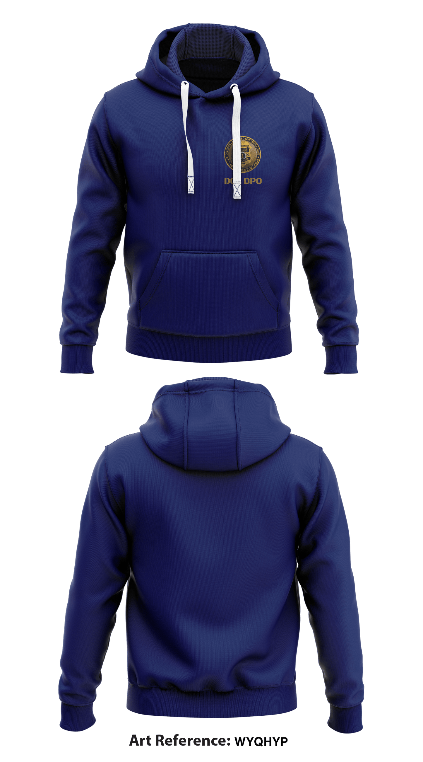 Division of Protective Operations  Core Men's Hooded Performance Sweatshirt - WYqhYp