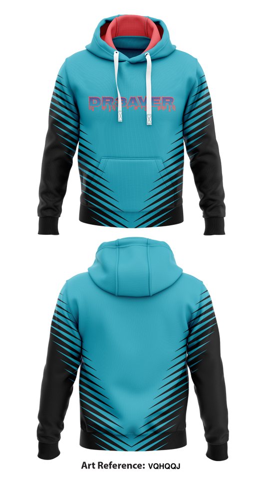 DR3AVER Store 1 Core Men's Hooded Performance Sweatshirt - tQP5YU