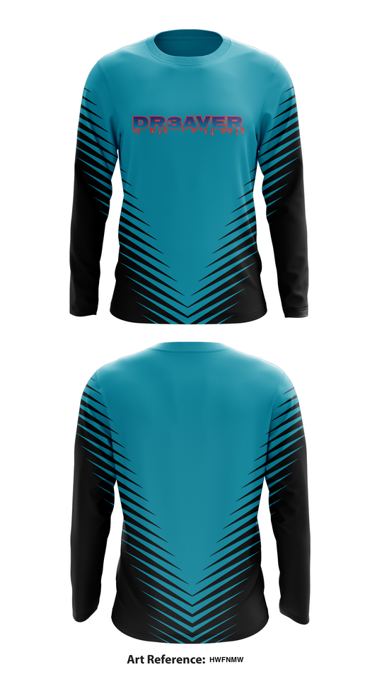 DR3AVER Store 1 Core Men's LS Performance Tee - HwFnmW