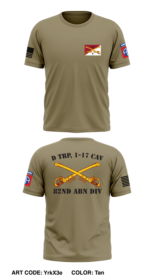 D TRP, 1-17 CAV Store 1 Core Men's SS Performance Tee - YrkX3e