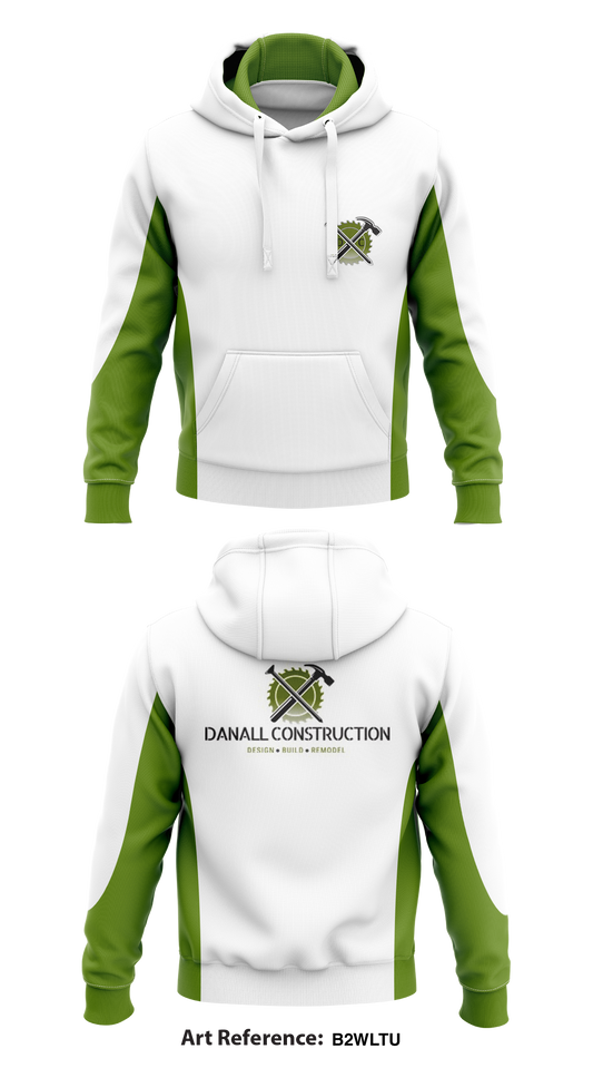 Danall Construction Store 1  Core Men's Hooded Performance Sweatshirt - B2WLtU