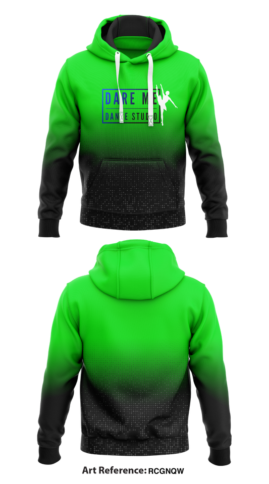Dare Me Dance Studio Store 1 Core Men's Hooded Performance Sweatshirt - RcGNqw
