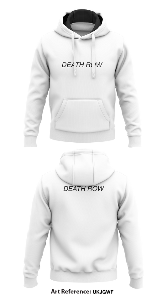 Death row Store 1 Core Men's Hooded Performance Sweatshirt - uKJGwf