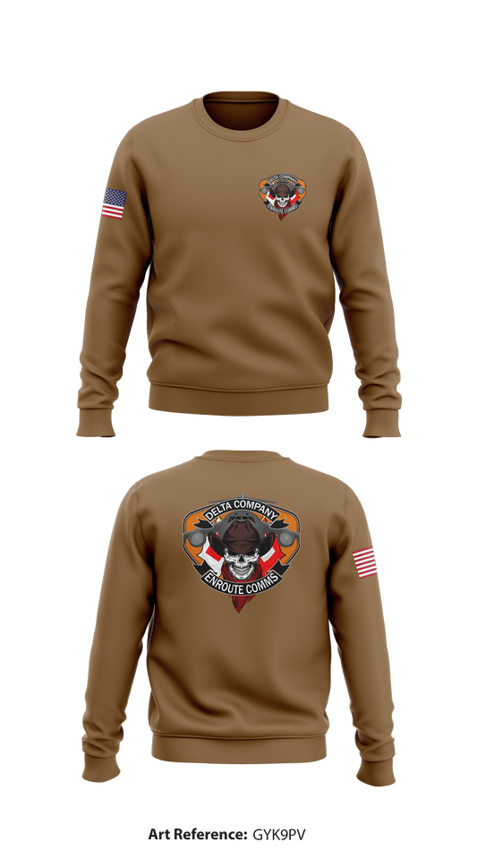 Delta Company 50th Store 1 Core Men's Crewneck Performance Sweatshirt - GyK9pv