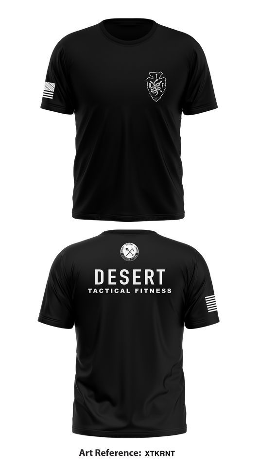 Desert Tactical Fitness Store 1 Core Men's SS Performance Tee - xtKrNT