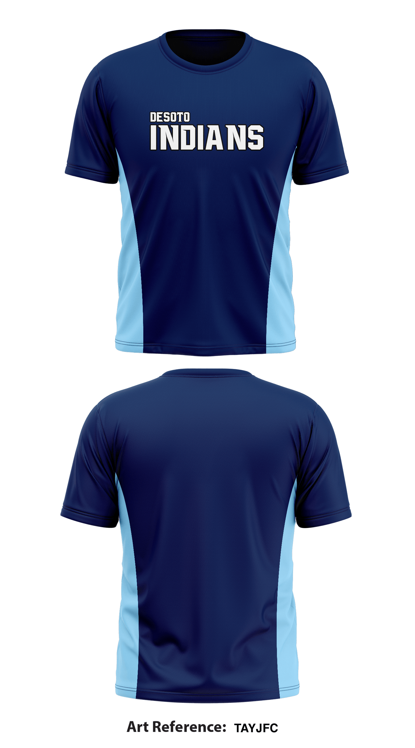 Desoto  Indians  Store 1 Core Men's SS Performance Tee - TAyjFC