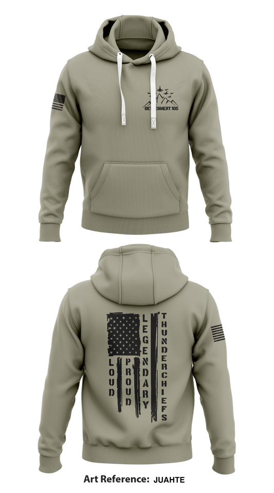 Detachment 15 Thunderchiefs Store 1  Core Men's Hooded Performance Sweatshirt - juahtE