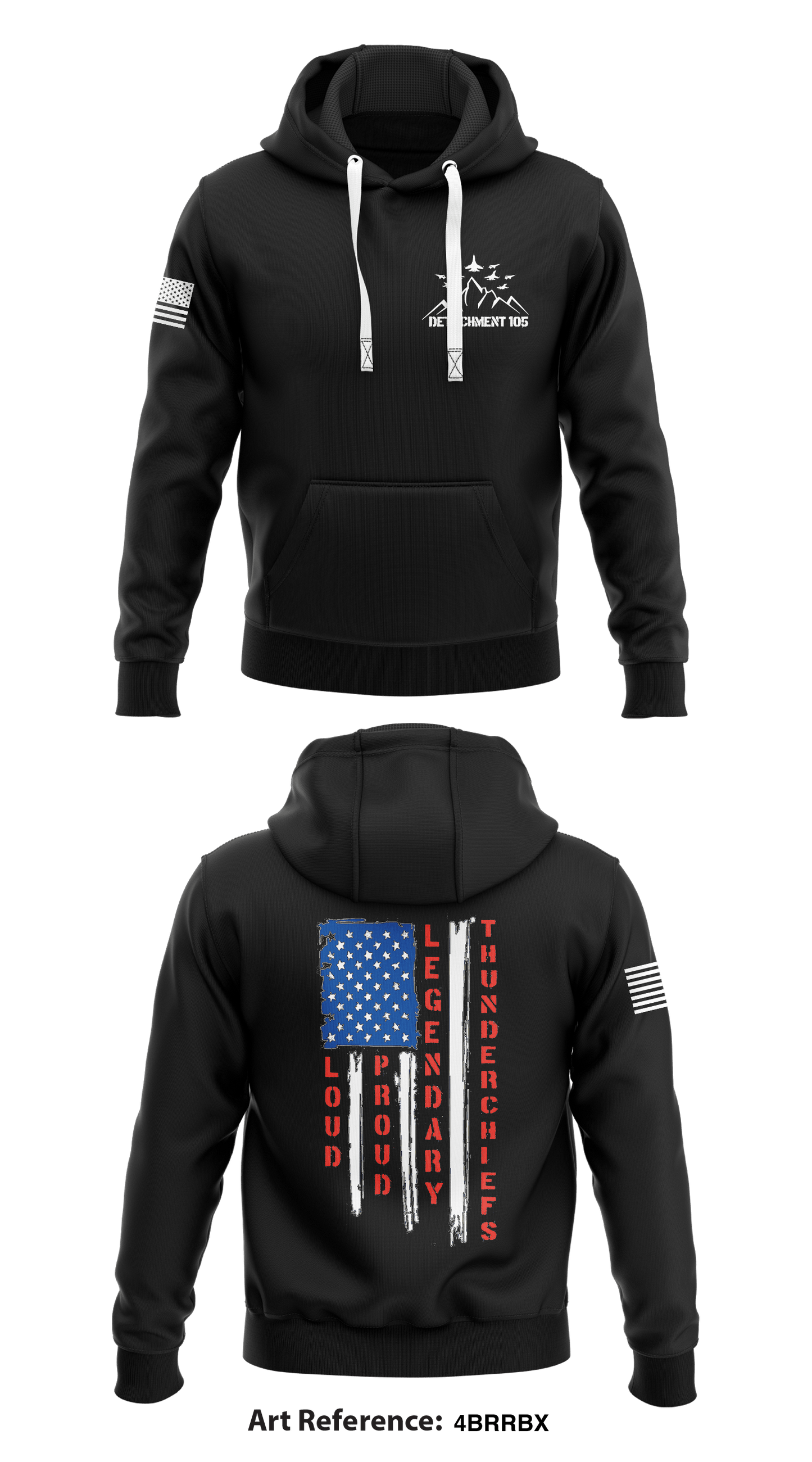 Detachment 15 Thunderchiefs Store 1  Core Men's Hooded Performance Sweatshirt - 4bRrBx