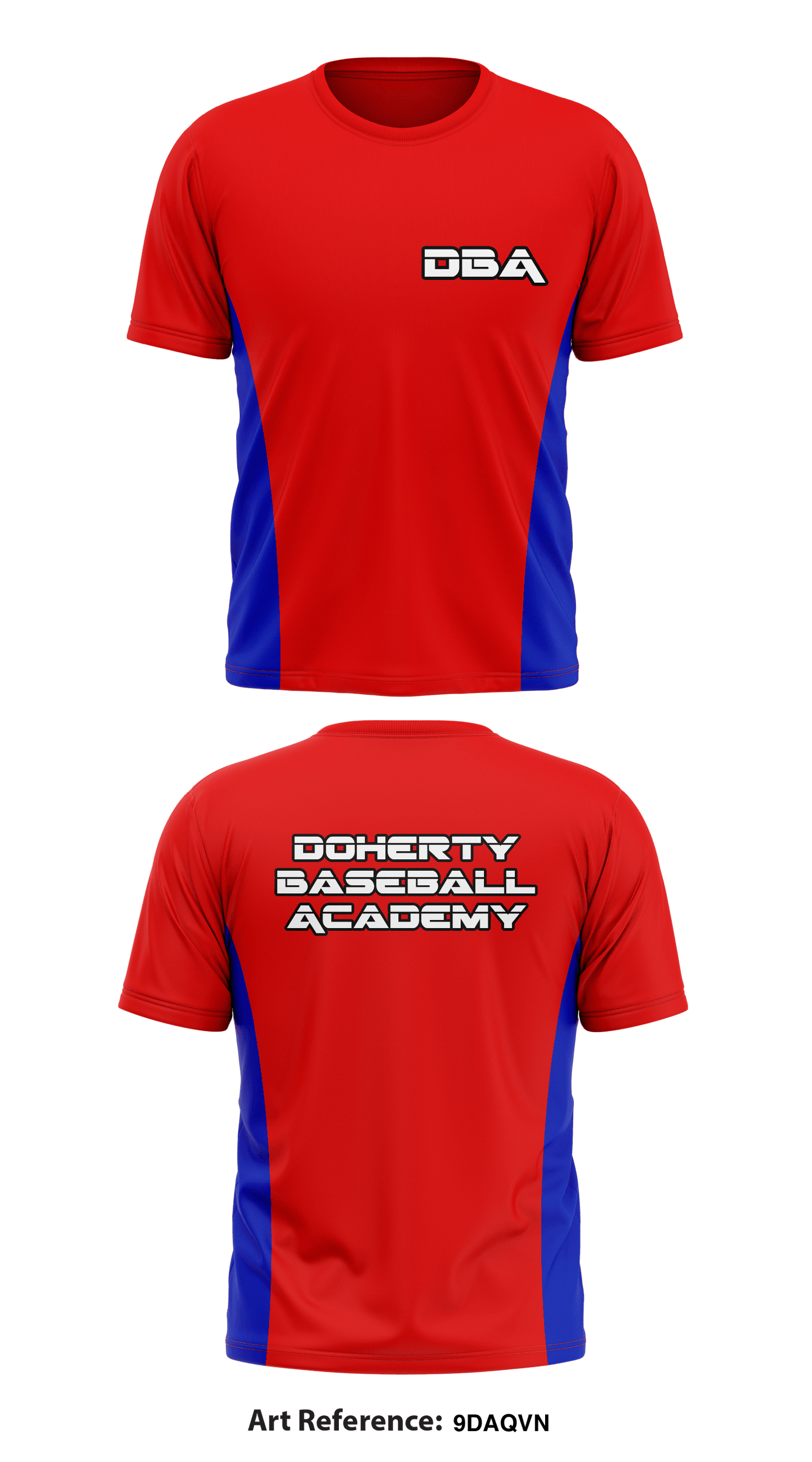 Doherty Baseball Academy Store 1 Core Men's SS Performance Tee - 9DAQvN